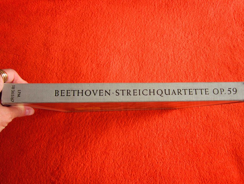 rar vinil Koeckert Quartett Cvartete Coarde Beethoven Germany 1960