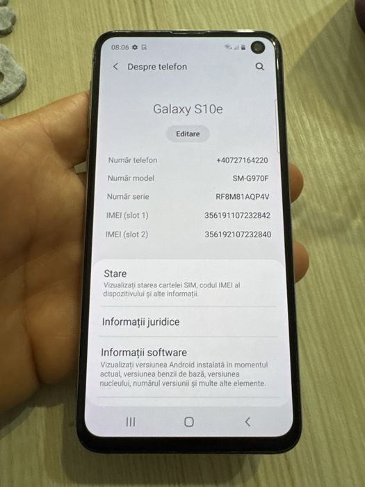 Samsung S10E 128Gb