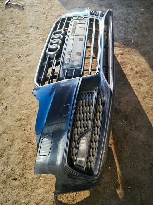 ТОП! Предна S-Line Броня Audi A5 8T Facelift 2012+ с решетки халогени