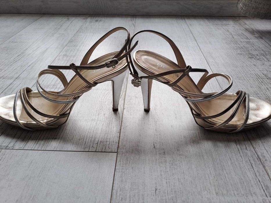 Sandale elegante cu toc pentru dame Denis Shoes