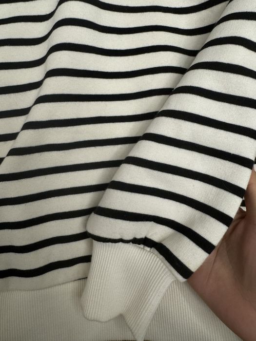 Кофта с замком полосатая Defacto