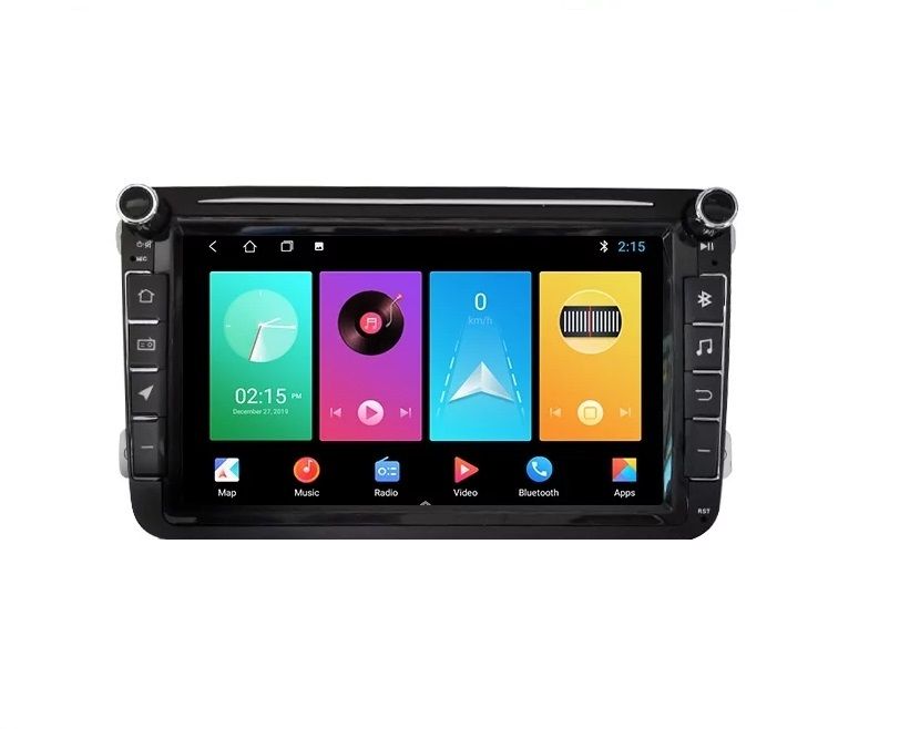 Navigatie VW Tiguain Passat B6 B7 Golf 5 6 Skoda Octavia 2 , 8 inch