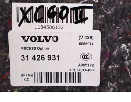 VOLVO XC60 II Кора за багажник 31426931