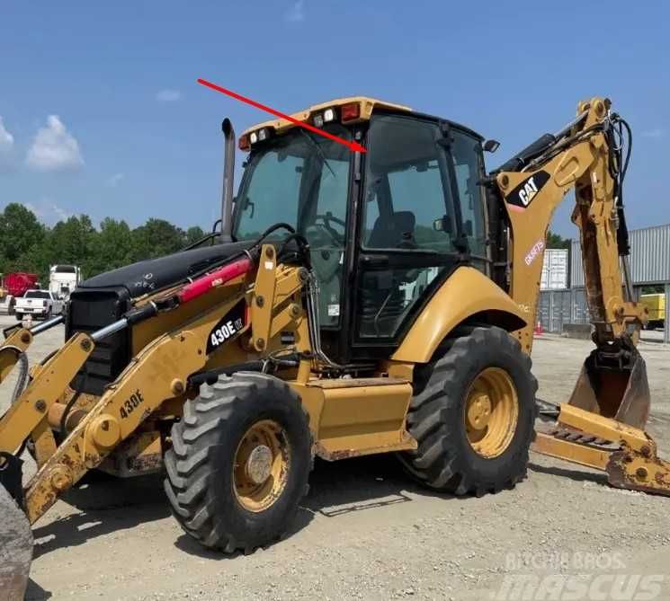 Parbriz/Geam/Luneta pt Caterpillar 414E,416E,420E,420E,422E,428E,430E