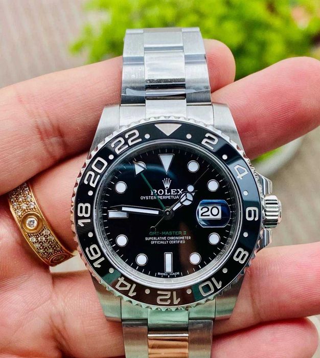Оригинален безел и оригинално стъкло Rolex GMT