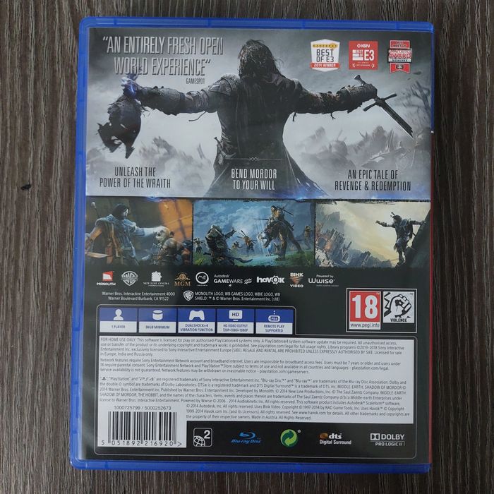 Продам игру на PS4