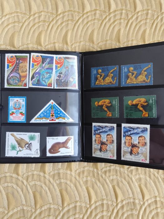 Колекция от пощенски марки от бившия СССР