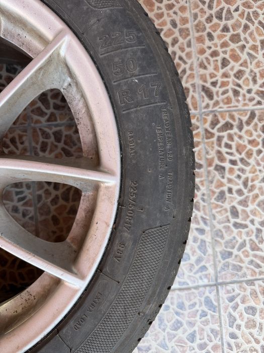 Set 4 jante BMW R17 + anvelope 225/50 R17 – 1.500 lei