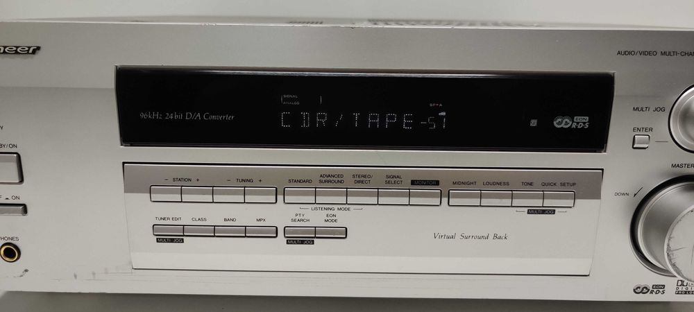 Receiver Pioneer VSX D 512 – 5.1 Hibrid (PHA) – Intrări Optice 5x100 W