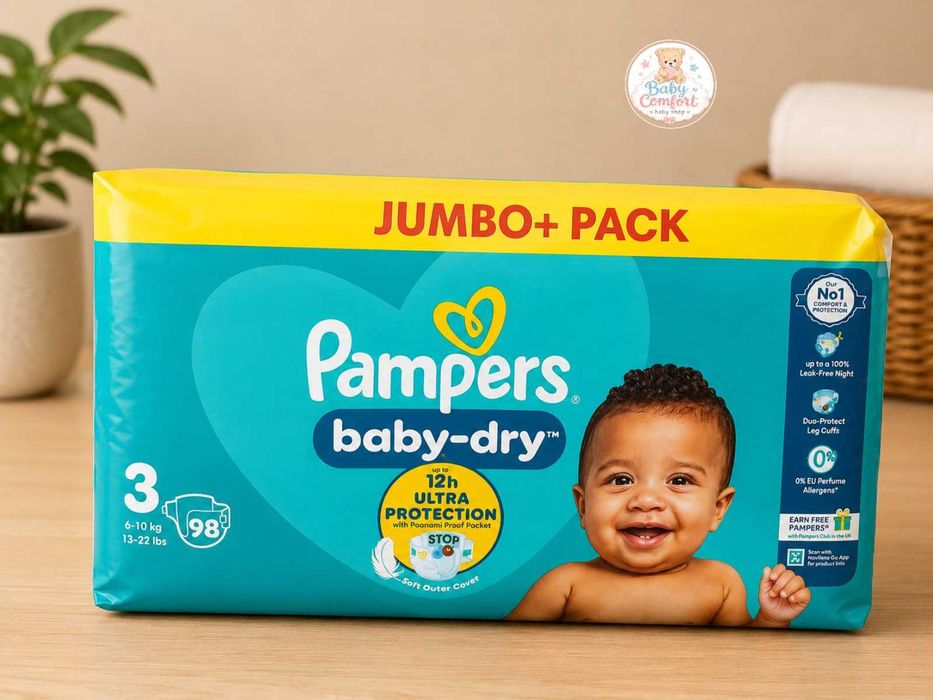 Памперси Litlle Angels, Mamia, Pampers, Dunnes внос от Англия
