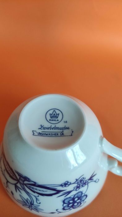 Един прекрасен двоен сет на *Kahla*-ГДР-за чай/дълго кафе