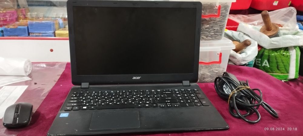 Ноутбук acear  черный