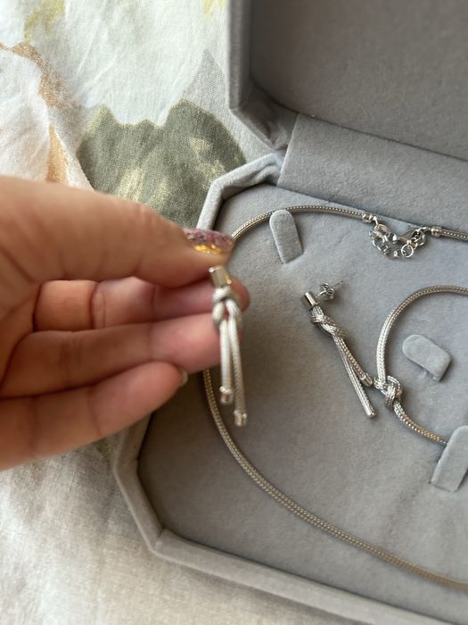 Комплект сребърни бижута