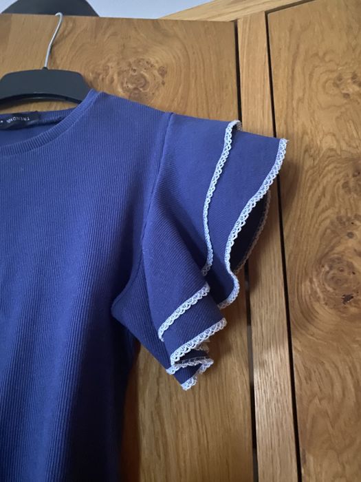 Синя блуза тип тениска