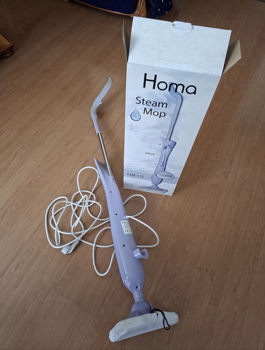Steam mop моп за почистване с пара чисто нив с кутия Homa