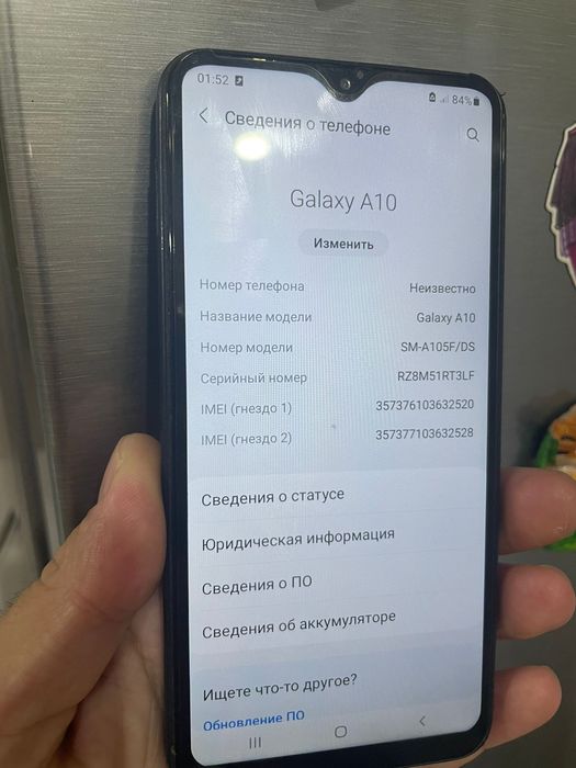 Продам телефон смартфон samsung a10
