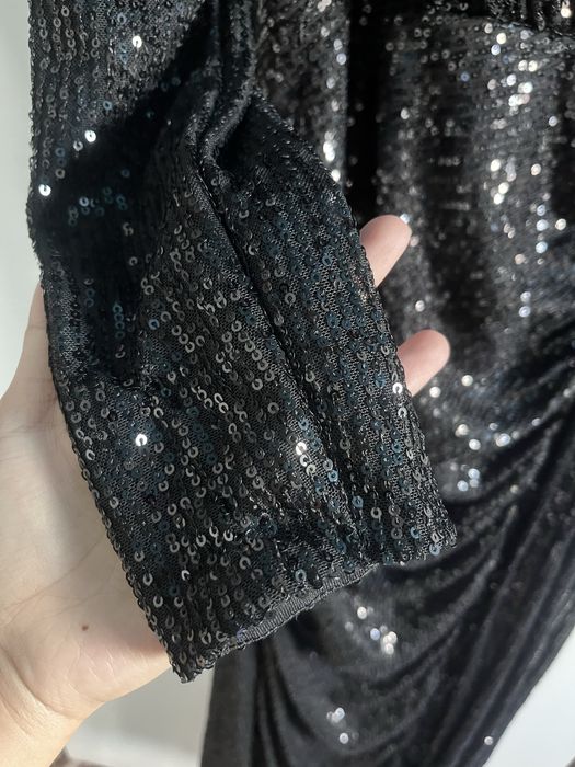 Платье черная вн