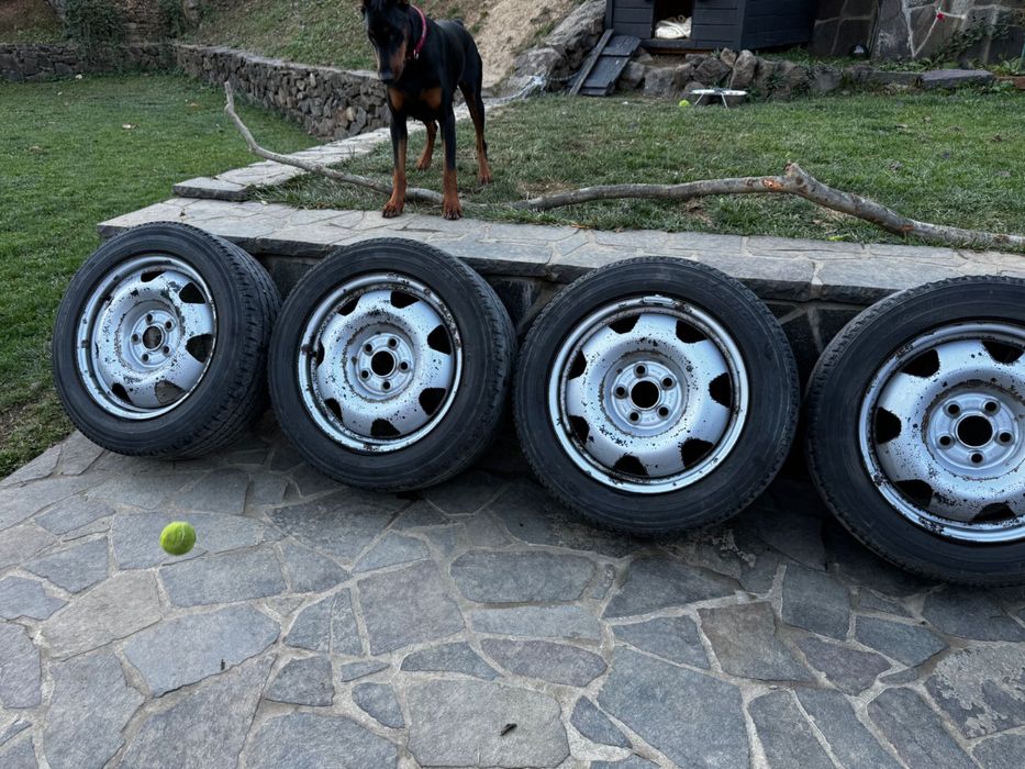 Jante cu anvelope IARNA Volkswagen Transporter, Caravell, T5, T6, T5