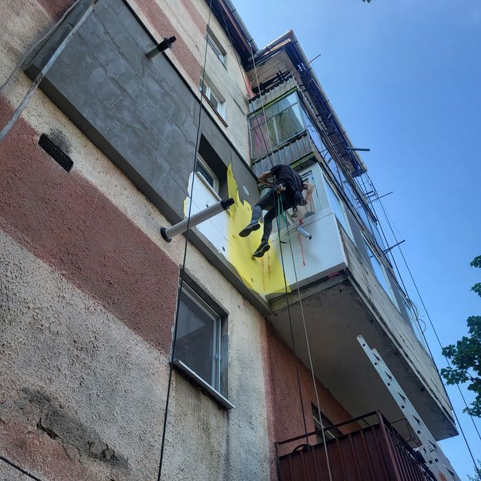 Lucrări la înălțime (alpinism utilitar)