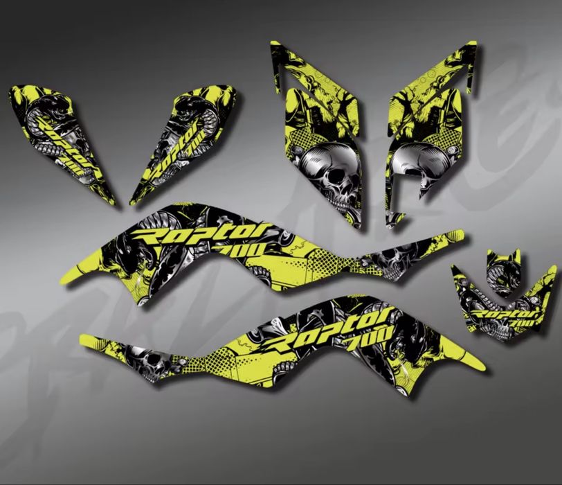 Графики Yamaha Raptor 700