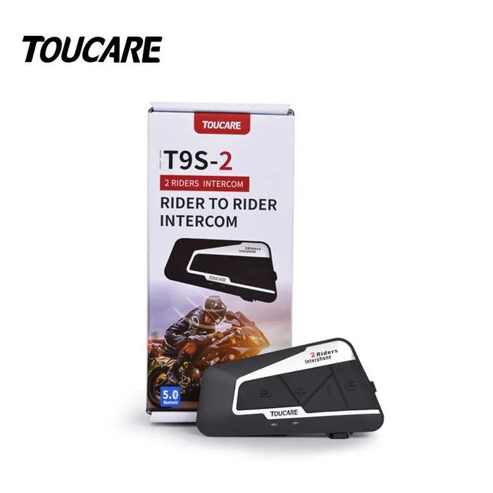 Sistem de comunicare moto intercom Toucare T9S Single Pack 1200 m