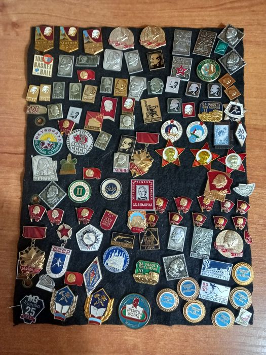 Значки ссср в ассортименте