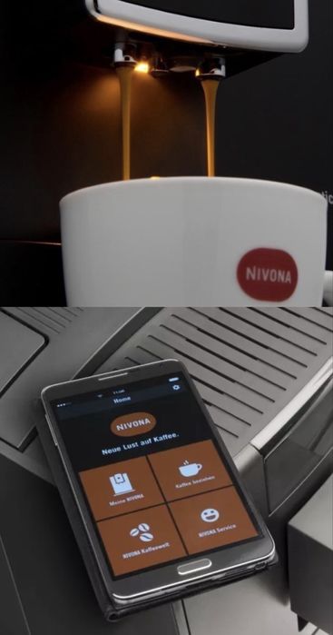 Кафемашина Nivona с bluetooth app store произведена  в Швейцария