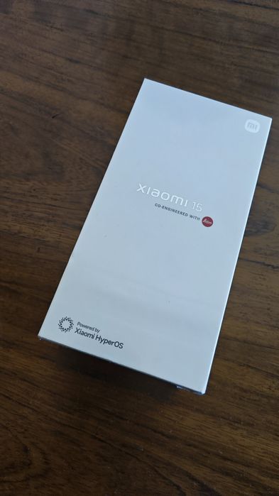 Xiaomi 15. 12/256 Black Global новый упаковка