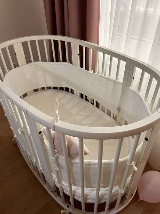 Stokke patut + extensie junior si saltele incluse