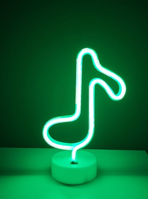 Lampa Neon Verde