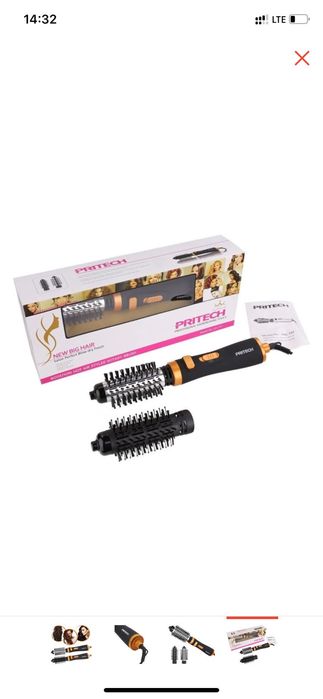 Pritech HS-737 фен-щетка 900 W