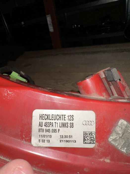 Външен стоп Audi A5 S5 b8.5 facelift ляв десен ауди а5 б8.5 фейслифт