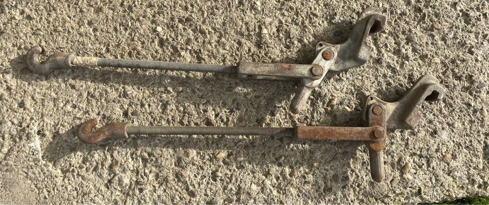 clema, brida, fixare roti duble STOCKS suporti , clamps dual wheels