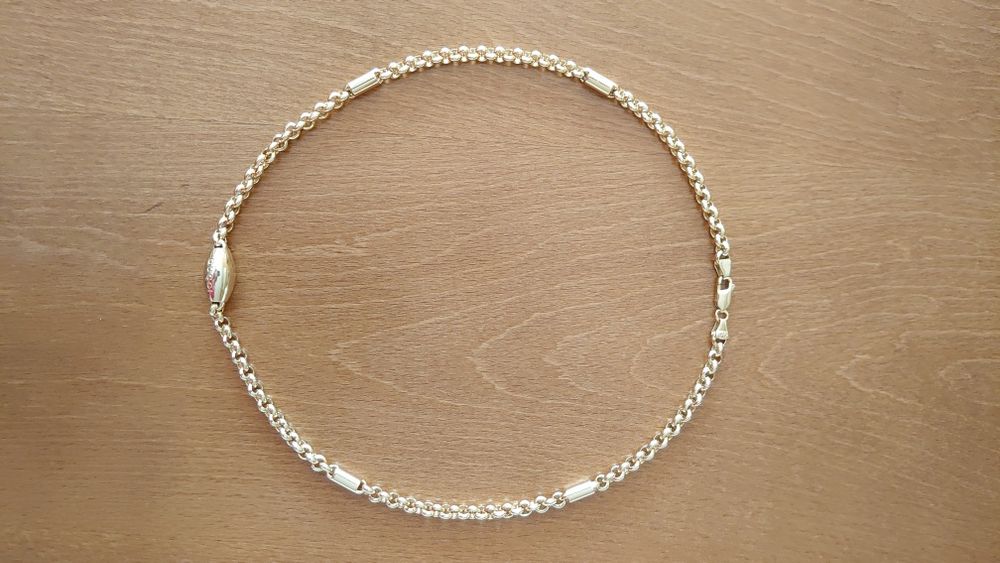 GUCCI ланец от плътно злато 71 gr. 14 k. 585 проба 54 см. УНИКАТ !