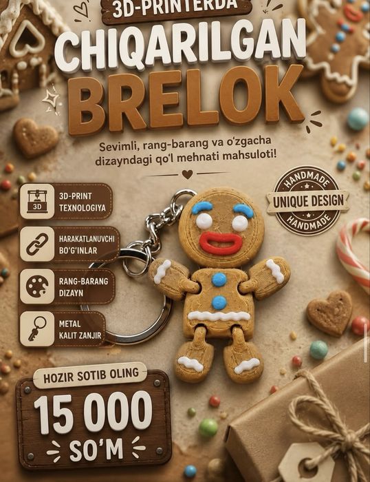 Brelok va Brelooklar 3D Printer