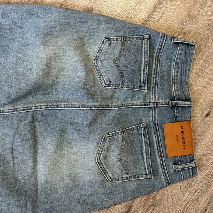 Юбка миди 84 см джинсовая