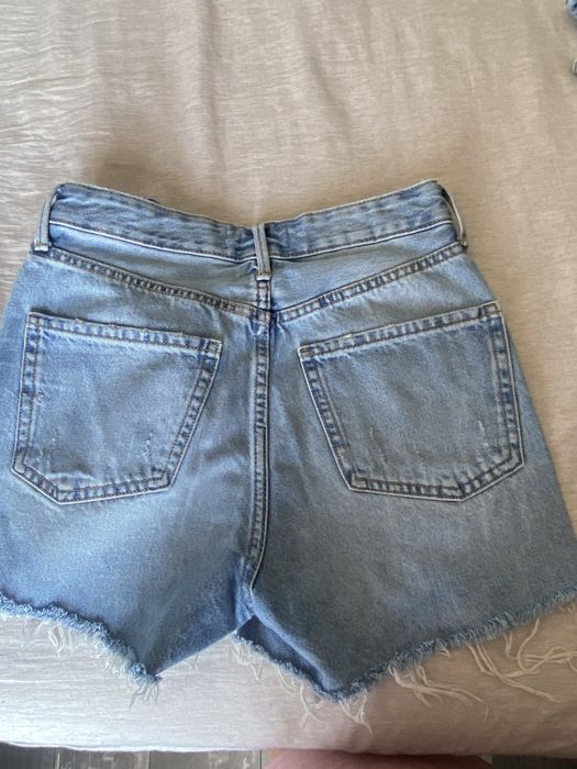 Дънков къс панталон