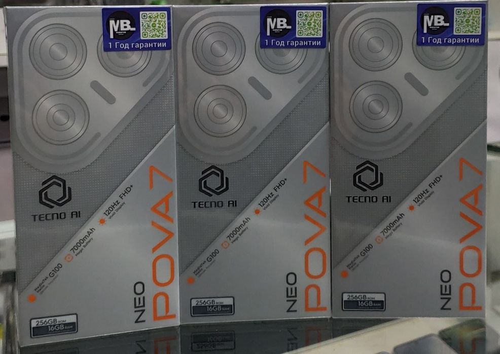 Pova 7 Neo 256gb Naqt va Nasiyaga