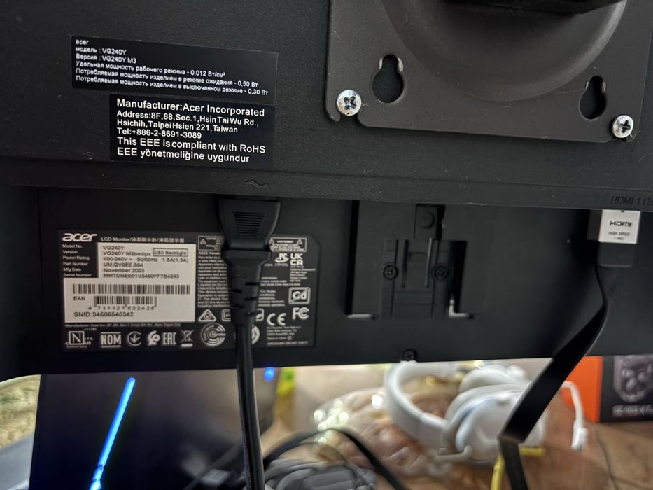 Монитор 180герц acer