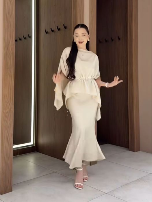 Двойка (платье+накидка)