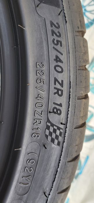 2 anvelope 225 40 18 michelin pilot sport4 2022 6,5mm