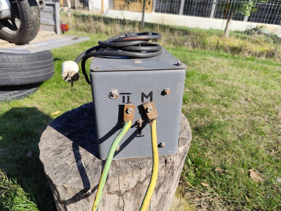 Aparat de sudura realizat artizanal