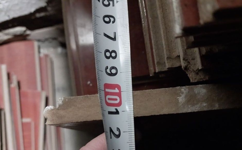 Ламинат б/у 12мм. В наличии 15кв.м