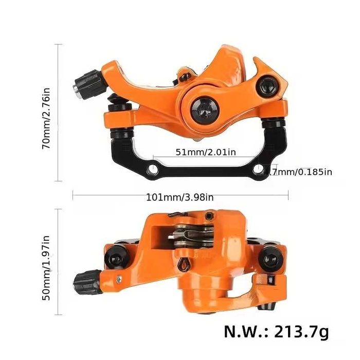 Etrier de frână spate original pentru trotinetă electrică KuKirin G4