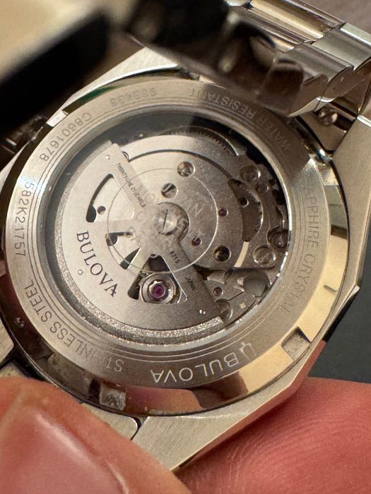 Bulova 96B436 Surveyor автоматичен мъжки часовник – син циферблат, стомана