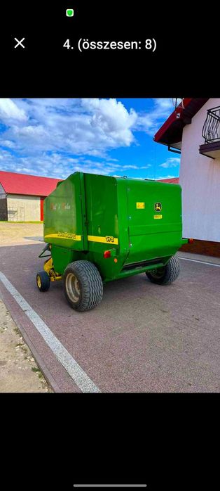 Presa John Deere Rotocut 578 pe plasa Pickup 2 m an 2014 Welger Claas