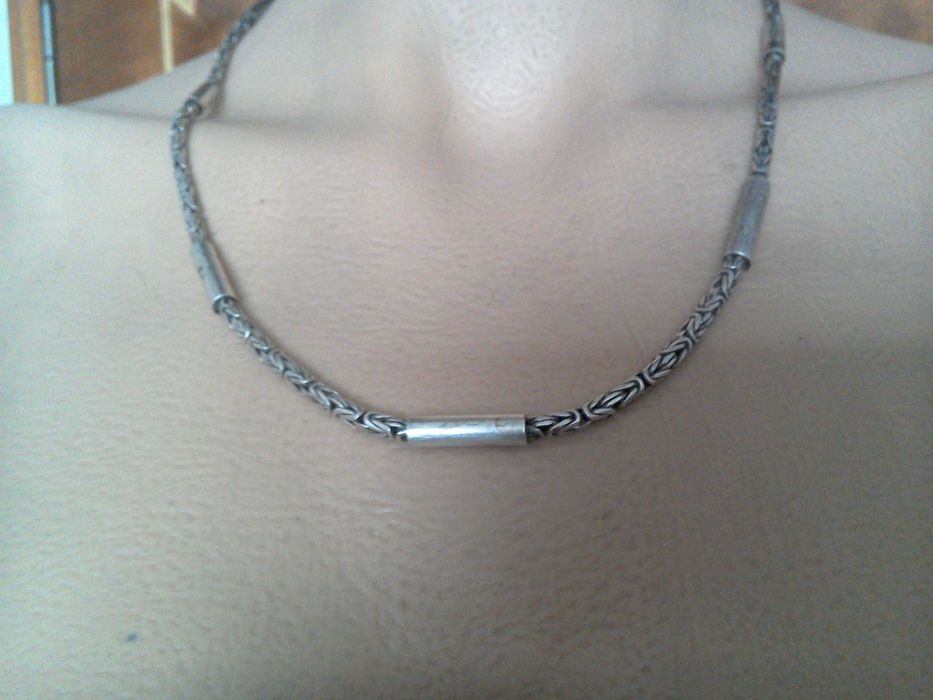 Lanț Cartier argint 925 triplu marcat, 53 cm lungime - 26 gr.