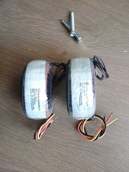 2 x Toroid Pair (2x20V 220W each) Taiwan
