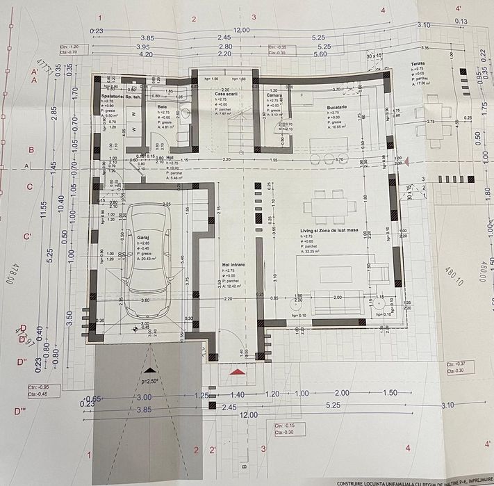 Casă premium de vânzare întrare Chinteni