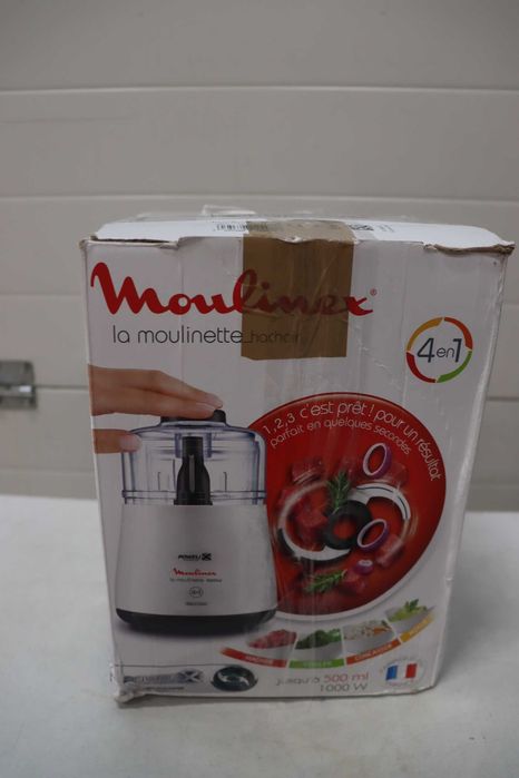 Moulinex La Moulinette чопър, 500 мл, 1000 вата, бял - DPA141